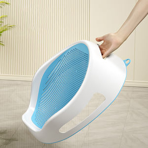 Siège de bain pour bébé respirant, léger, pliable et écologique avec trous de drainage et <span class=keywords><strong>support</strong></span> de tête pour nourrissons et tout-petits – <span class=keywords><strong>Confort</strong></span> optimal - Product Image 6