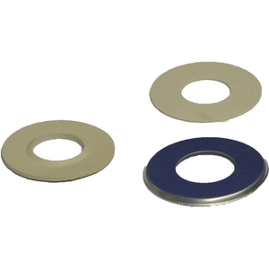 3-Piece White <b>Rubber</b> Seal Set with Low <b>Edge</b>-3/4 for Turning Tool - Product Image 2