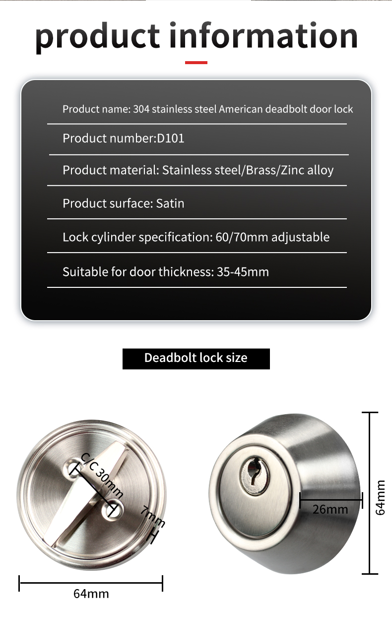 Sourcing Map Goupille De Verrou à Ressort, 4 Pièces 1,97" - Verrou à Ressort En Acier Inoxydable 304, à Droite Avec Trou Verrouillé à Ressort Pour
