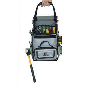 Organizador de herramientas de múltiples bolsillos profesional, cubo portador de herramientas para técnico/mantenimiento - Product Image 6