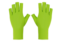 LOGO personnalisable Gants de manucure multicolores à haute élasticité résistants aux UV Design exposé aux doigts