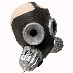 Maschera per Feste di Halloween e Natale, Cappuccio Horror, Drag Queen, Suore, Maschera Integrale in Latex, Divertente, Spaventosa, Zombie Sanguinante - Product Image 4