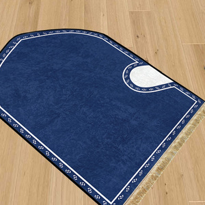 Alfombra de Poliéster de Color Sólido Simple, Moderna y Sencilla, Antideslizante, con Borlas Estampadas, para Amantes - Product Image 6