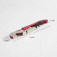 Tire-bouchon professionnel 3-en-1 multicolore de qualité supérieure en acier inoxydable – Ouvre-bouteille de vin portable multicolore
