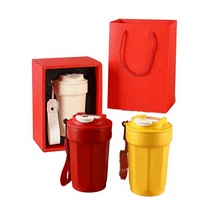 Thermos à café isotherme sous vide de qualité médicale en acier inoxydable 316, 450 ml, avec affichage, 6-12