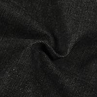 Vestes en jean noires personnalisables ODM, style streetwear basique, amples, brodées, 100 % coton, pour créateurs de mode, faible MOQ