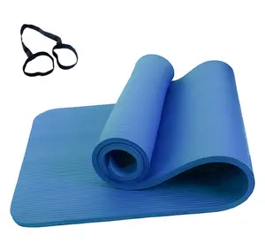 Home Exercise Gym Workout Sports Non Slip Custom Printed Eco Friendly Fitness NBR Yoga Mat