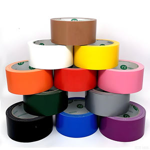 เทปผ้าราคาประหยัด ยึดติดแน่น เทปปิดขอบหลากสีสำหรับป้องกันงานทาสี - Product Image 3