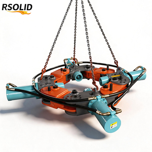 Rompedor Hidráulico Circular de Pilotes Rsoliddiesel BYMK600 BYMK800 BYMK1000 BYMK1200, Cortador de Pilotes Colado en Sitio, Compatible con HD820 SY205 SY215 - Product Image 1