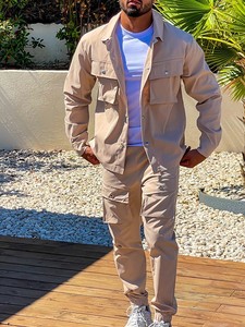 <span class=keywords><strong>Abbigliamento</strong></span> Maschile di <span class=keywords><strong>Grandi</strong></span> Dimensioni Direttamente dalla Fabbrica, Completo Casual Sportivo da <span class=keywords><strong>Uomo</strong></span> per Autunno e Inverno - Product Image 5