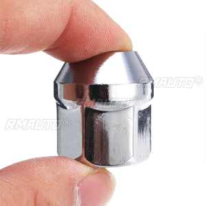 4 pièces d'écrous en alliage M12x1.5 de 19 mm pour roues ouvertes Ford FIESTA FOCUS KA MONDEO C-MAX 2003 2004 2005 - Product Image 2