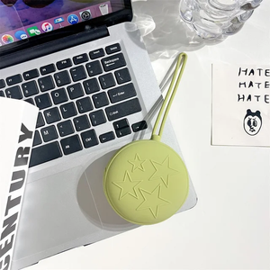 Mini Unisex Customized Silicone Coin <b>Key</b> <b>Purse</b> Wallet Cute Kawaii Earphone Bag Case with Leopard Pattern for Kids & Women Ladies - Product Image 1