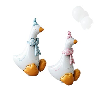 Ballons géants en forme d'oie en aluminium pour <span class=keywords><strong>anniversaire</strong></span>, fournitures de fête sur le thème des animaux de la <span class=keywords><strong>ferme</strong></span>, décoration de baby shower - Product Image 6
