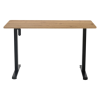 Bureau debout réglable automatique à moteur unique en bois massif moderne pour la maison et le bureau