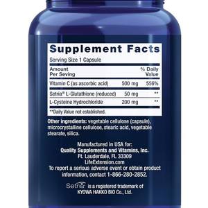 90 יחידות קומפלקס גלוטתיון עם NAC וויטמין C |   ישירות מהמפעל - Product Image 3