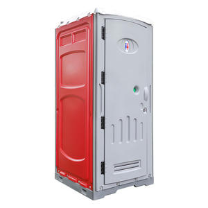 Unité de salle de bain portable d'extérieur en plastique double couche avec <span class=keywords><strong>douche</strong></span> et toilettes, toilettes portables à chasse d'eau, toilettes mobiles - Product Image 4