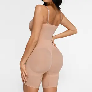 Hexin Factory Price New Design Shapewear Breast Support Body Shaping And Butt Lifting Seamless Bodysuit Shapewear Body Shaper