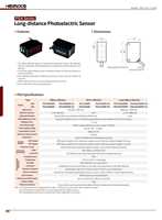 Sensor de Proximidad Fotoeléctrico HEINXS PG4-BLD3000N, Láser Rojo 650nm, Largo Alcance, Reflexión Difusa, Salida NPN, Económico