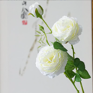 Flores Artificiales de Rosa Realistas Hechas a Mano para Decoración del Hogar, Fotos de Boda, Acción de Gracias, Día de la Madre, Navidad - Product Image 3