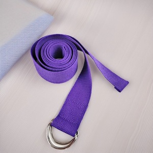 Sangle d'étirement de yoga Xin Ge en polyester et coton avec anneau métallique pour l'entraînement de flexibilité, unisexe - Product Image 4