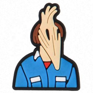 Anime Custom Halloween Horror Sally <span class=keywords><strong>Jack</strong></span> <span class=keywords><strong>Killer</strong></span> Scream <span class=keywords><strong>the</strong></span> Nightmare Before Christmas Cartoon Clog Charms Pvc Decoration Buckle - Product Image 2