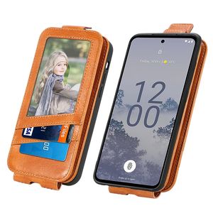 Funda abatible hacia arriba y hacia abajo con soporte para Nokia G11 <span class=keywords><strong>G21</strong></span> G11 Plus G60, carcasa tipo billetera para Nokia C31 - Product Image 6