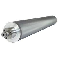 Rouleau de guidage standard en aluminium - Arbre rotatif pour l'industrie du papier ou du textile