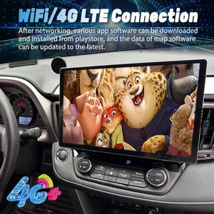 Autoradio 2 Din Android Carplay pour Toyota RAV4 RAV 4 2013 2017 Stéréo multimédia Autoradio GPS Navigation Écran HD 13 pouces 4G - Product Image 6