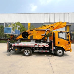 ISUZU 34m Nâng Nền tảng trên không xe tải gắn cần cẩu manlift - Product Image 5