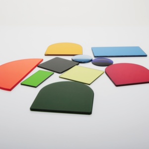 Cubierta de luz de disco de <span class=keywords><strong>cristal</strong></span> moderna personalizable Placa decorativa impresa con borde pulido recubierto AR <span class=keywords><strong>para</strong></span> cubiertas de lámparas de interior - Product Image 2