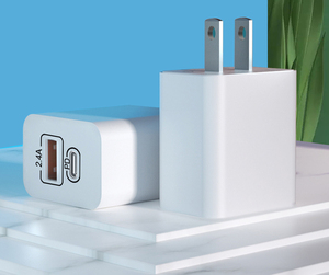 Cargador Rápido 2 en 1 con Puerto USB y Tipo C, Carga Rápida QC3.0 de 12W, Cargador de Pared USB Tipo C, Cargador PD Tipo C de 12W - Product Image 3