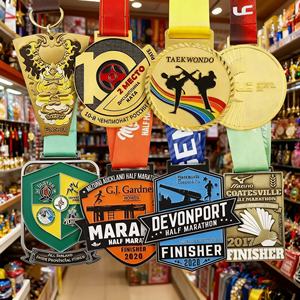 Medallas Deportivas Personalizadas de Aleación de Zinc, Medallas de Oro, Plata y Bronce 3D al por Mayor, Artesanías Metálicas para Equipos y Uso Personal - Product Image 6