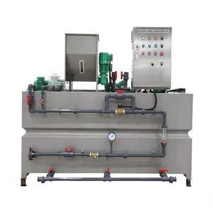 Auto Sewage Treatment Plant Chemical Pam Polymer Powder Feeding Dosing Control Mixing And Dispensing Filling Feeding Unit