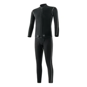 Dropshipping Customize Neoprene Wetsuit Smooth Skin Thermal Scuba Freediving Wetsuit 3mm for Underwater Spearfishing Surfing