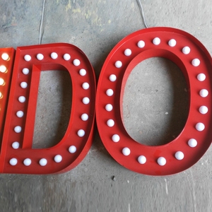 Tùy chỉnh khổng lồ 3ft 5ft số lượng lớn 3D <span class=keywords><strong>LED</strong></span> đám cưới marquee thư dấu hiệu hình chữ nhật trong nhà/ngoài trời trang trí văn phòng treo cho - Product Image 2