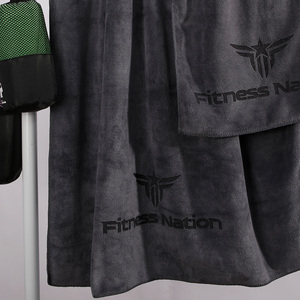 Sợi Nhỏ Tùy Chỉnh Phòng Tập Thể Dục Khăn Yoga Thể Thao Ngoài Trời Phòng Tập Thể Dục Khăn Với Logo Tùy Chỉnh Phòng Tập Thể Dục Khăn Mồ Hôi Hấp Thụ Và Nhanh Chóng Làm Khô - Product Image 6