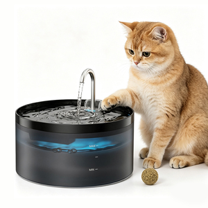 Bebedero para Mascotas al por Mayor de Fábrica, Base Estable, Sistema de Filtración, Dispensador de Agua para Mascotas - Product Image 1