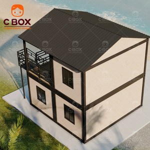 Cbox 20ft Detachable Prefab Modular Waterproof Sandwich Unit for Resort Hotel Accommodation Container House - Product Image 2