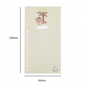 Hengxin Custom Cute Stationery Memo Pad Loose <b>Leaf</b> Kawaii School Supplies Plan List <b>Book</b> Notepad - Product Image 3