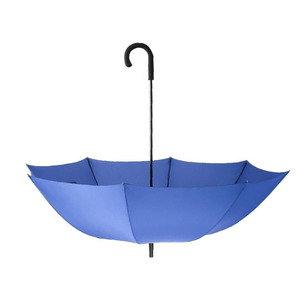 <span class=keywords><strong>Parapluie</strong></span> droit à ouverture automatique pour hommes et femmes, 23 pouces, promotionnel, coupe-vent, en tissu pongé, avec poignée en plastique - Product Image 4