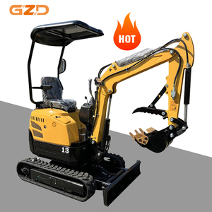 New Arrival 1Ton Mini <strong>Excavator</strong> with Drill Attachment for Construction - Product Image 1