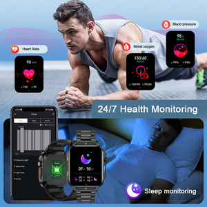 Lige bw0656 Người Đàn Ông Của Không Thấm Nước Thể Thao Smartwatch Vật Liệu Thép Ai Trợ Lý Giọng Nói BT Cuộc Gọi Heart Rate Giám Sát Nhắc Nhở Mẫu - Product Image 6