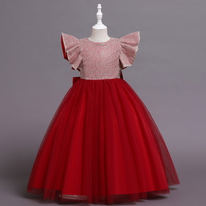 Robe de princesse pour enfants, tenue de soirée pour filles, vêtements pour grands enfants, été 2022 - Product Image 4