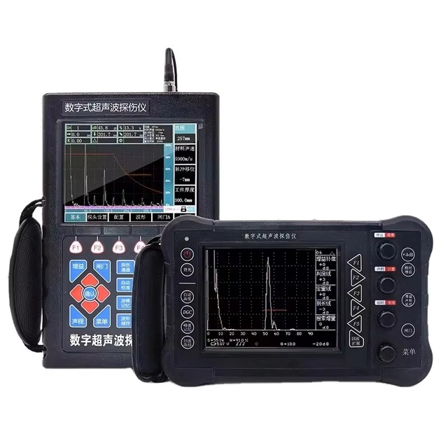Portable Digital Ultrasonic Flaw Detector for Metal Steel Structure Detecting Weld Seam Cracks Porosity Inclusions