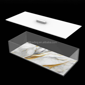 Tùy Chỉnh Vòng Vuông Hình Chữ Nhật Do Thái Hộp Quà Tặng Handmade Vượt Qua Matzah Hộp Dưới In Khay Với Nắp Đám Cưới Do Thái Hộp - Product Image 2