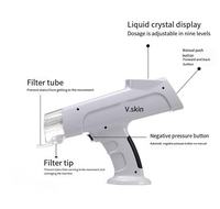 Portable Aluminum Alloy Silicone Hand Held Mirror 3D AI Face Skin Analyzer Liquid Analysis Diagnostics Facial Personal Beauty