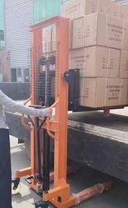 Herramientas de Manejo de Materiales Apilador Manual tipo Carretilla Elevadora de 2000 KG, Altura de Elevación de 1.6 m Apilador Hidráulico Manual - Product Image 6