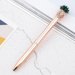Bolígrafo Metálico con Forma de Piña Dorada, Económico, al por Mayor, Ancho de Escritura de 1.0 mm, Logotipo Personalizado - Product Image 6