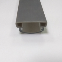 Fabricant de profilés en plastique extrudé sur mesure PVC/PE/ABS, profilés rigides en plastique personnalisés pour fenêtres et portes, Kebao KB-n1500, durable