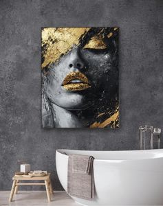 SJ luxe entrée Texture <span class=keywords><strong>peinture</strong></span> mur Arts Original abstrait tête <span class=keywords><strong>de</strong></span> <span class=keywords><strong>cheval</strong></span> noir <span class=keywords><strong>peinture</strong></span> à l'huile - Product Image 4